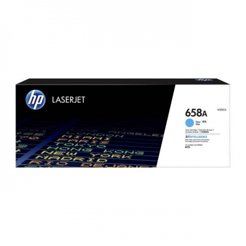 Toner Original HP 658A (W2001A) Ciano