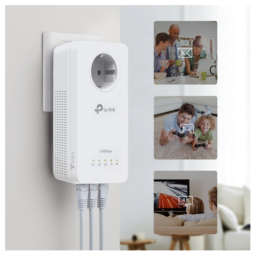 Powerline TP-Link AV1300 LAN Triple Kit