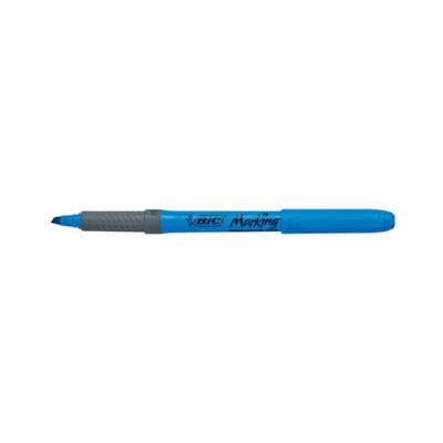 Marcadores BIC Marking Azul - 10un