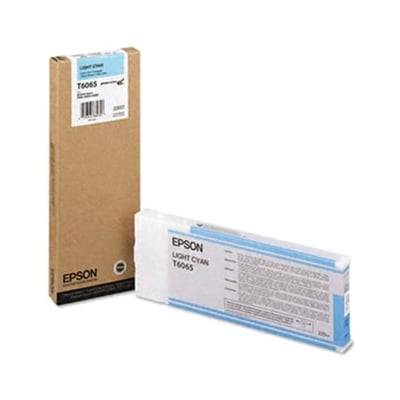 Cartucho de tinta Original Epson T6065 Cian Claro Alta Cap