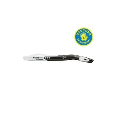 Bolígrafo Maped Visio X1 Zurdos Negro 12u