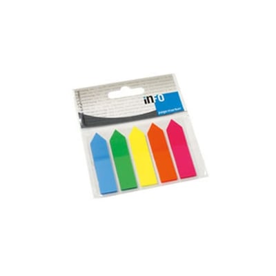 Sinalizadores Setas 5x12x50mm 5 Cores - Pack 12