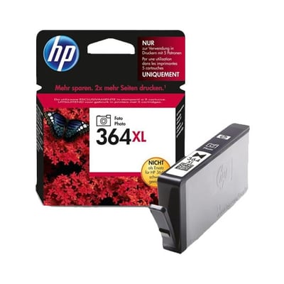 Cartucho de tinta Original HP 364 XL (CB322E) Negro Fotográfico