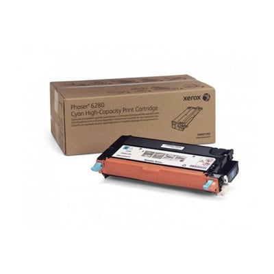 Toner Original Xerox Phaser 6280 Ciano Alta Cap.