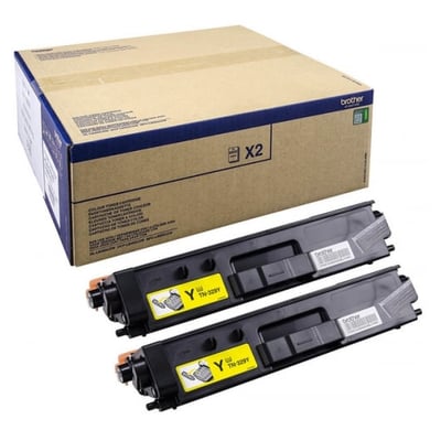 Pack Toners Originais Brother TN-329 2un. Amarelo
