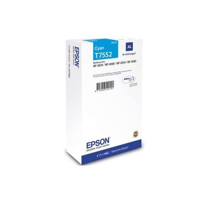 Cartucho de tinta Original Epson T7552 Cian