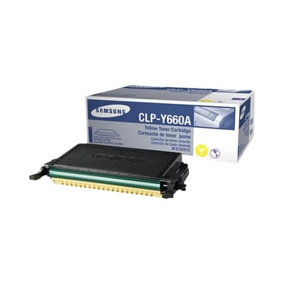 Toner Original Samsung CLPY660A Amarelo