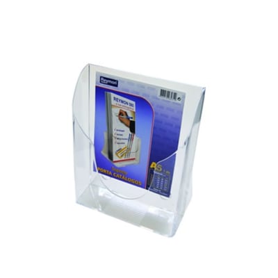 Expositor Porta Folletos Acrílico A5 Ancho 16cm