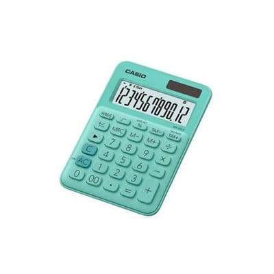 Calculadora de Secretaria Casio MS-20UC Verde