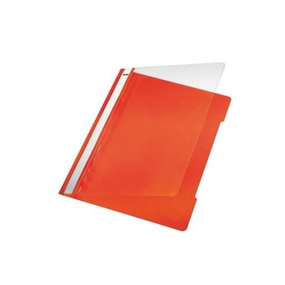 Clasificador Plástico Cubierta Transparente Naranja - 20un