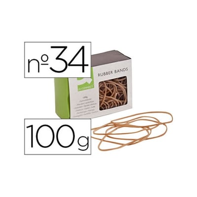 Elásticos nº 34 - caixa de 100g
