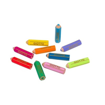 Borracha Happy Gomma Giotto Classic Sortido - Blister 2un