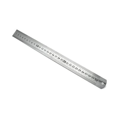 Régua Metal 30cm - 1un