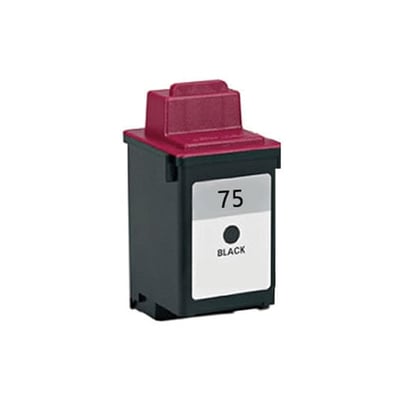 Cartucho de tinta reciclado Lexmark 75 (12A1975) negro