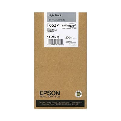 Cartucho de tinta Original Epson T6537 Gris