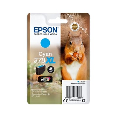 Cartucho de tinta Original Epson 378 XL Cian