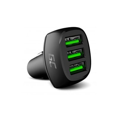 Cargador de Coche PowerRide 54W 3xUSB 18W