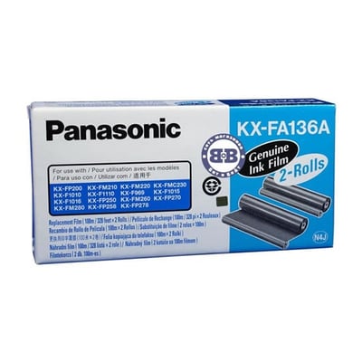 Refill Rolls Original Panasonic Fax KX-F969 2x100m