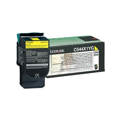 Toner Original Lexmark C544X Amarelo Alta Cap.