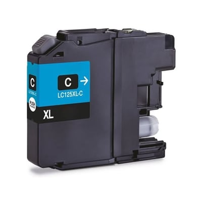 Tinteiro Compatível Brother LC125 Ciano Versão 3