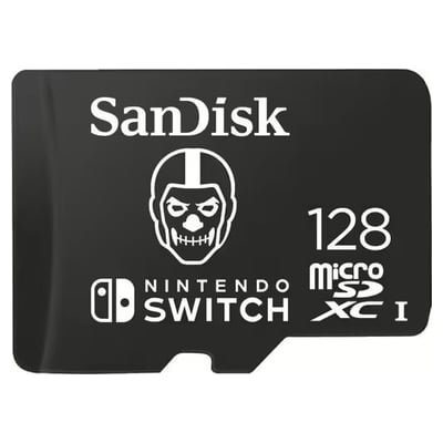 Cartão de Memória SanDisk microSDXC para Nintendo Switch Fortnite Edition 128GB