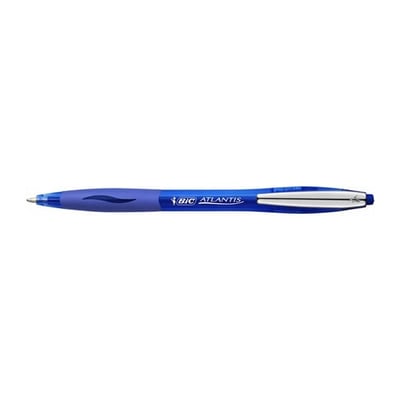 Bolígrafo Ball Point Atlantis 1mm Azul - Cx 12