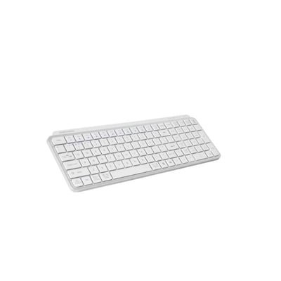 Teclado Mars Gaming MK-SILENKEYS Sem Fios QWERTY Português Branco