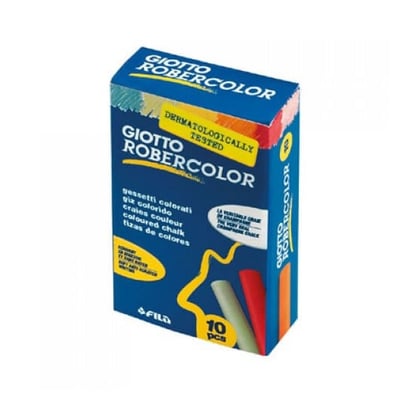 Giz Cores Sortidas Giotto Robercolor Cx 10un