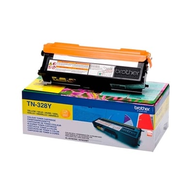 Toner Original Brother TN-328 Alta Cap. Amarelo