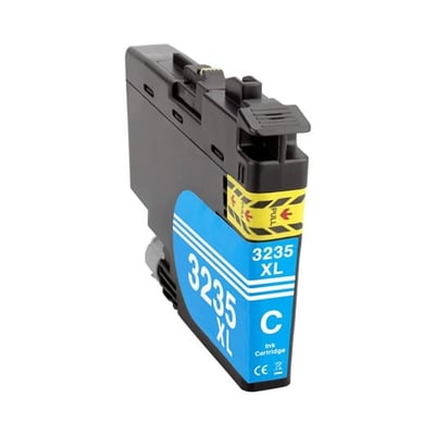Tinteiro Compatível Brother LC3235 XL Ciano