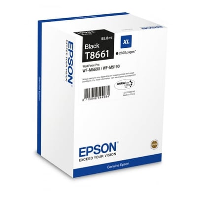 Cartucho de tinta Original Epson T8661 Negro