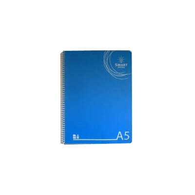 Cuaderno Espiral A5 Cubierta Plástica Cuadrícula
