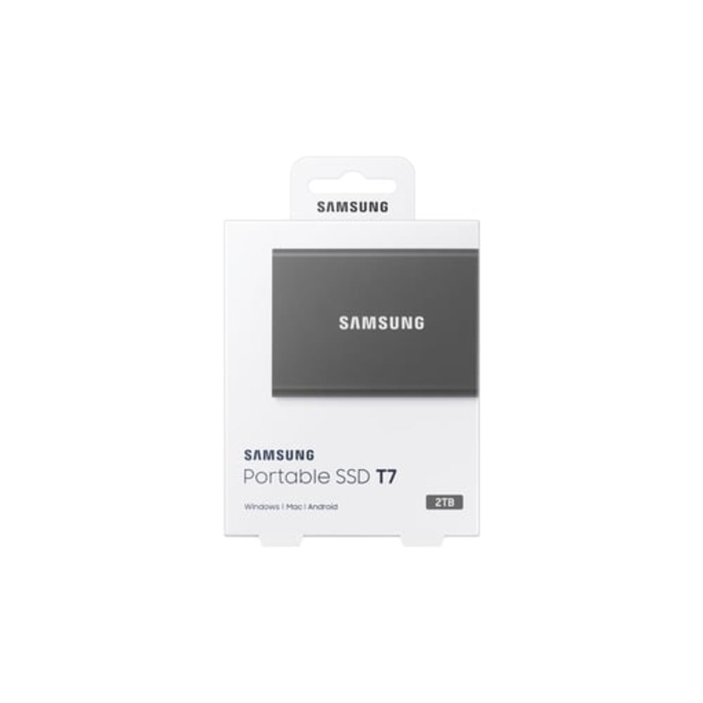 Disco Externo Samsung SSD T7 2 TB USB Type-C 3.2 Gen 2
