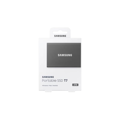 Disco Externo Samsung SSD T7 2 TB USB Type-C 3.2 Gen 2