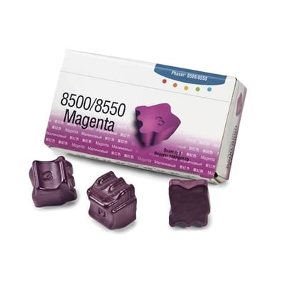 Stick Compatível Xerox 8500/8550 Magenta 3un