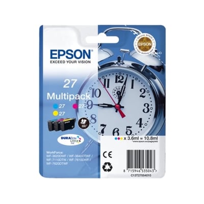 Cartucho de tinta Original Epson 27 Pack 3 colores