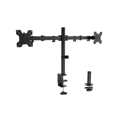 Soporte de Mesa Doble para Monitor 17"-32" 10Kg Rotación 360º