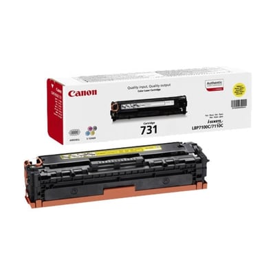Toner Original Canon 731 Amarelo