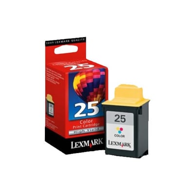 Cartucho de tinta Original Lexmark 25 (15M0125) Colores