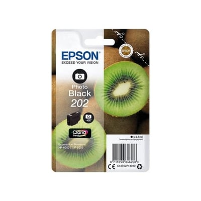 Cartucho de tinta Original Epson 202 XL Negro Photo