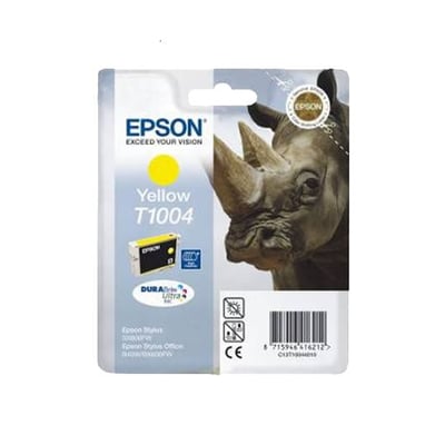 Cartucho de tinta Original Epson T1004 Amarillo