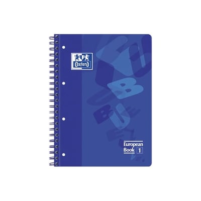Cuaderno Espiral Oxford Plástico 3 Sep. A4 Rayado