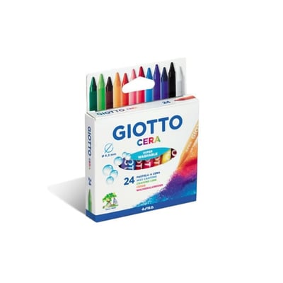 Lápiz de Cera Giotto 24 Colores