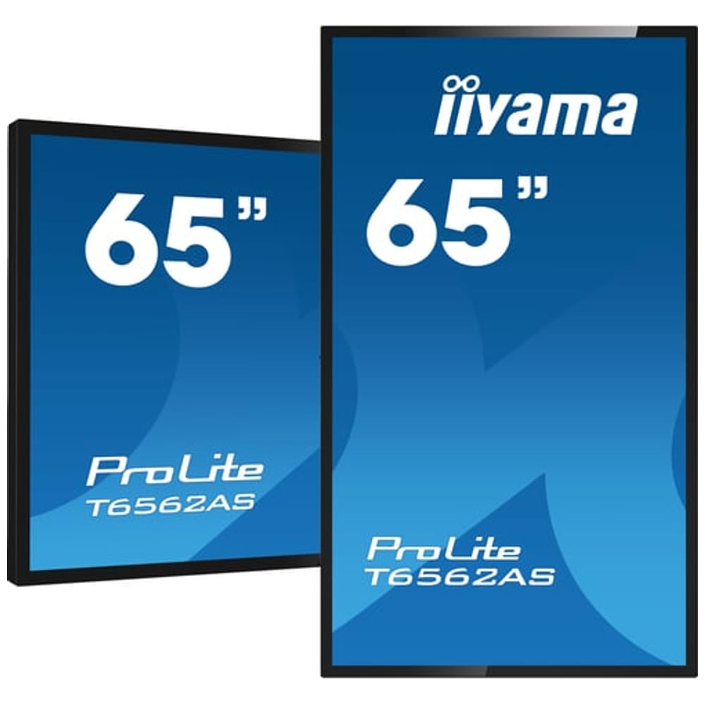 Ecrã de sinalização iiyama (64.5") LED 500 cd/m² 4K Ultra HD Ecrã táctil Android 8.0 24/7