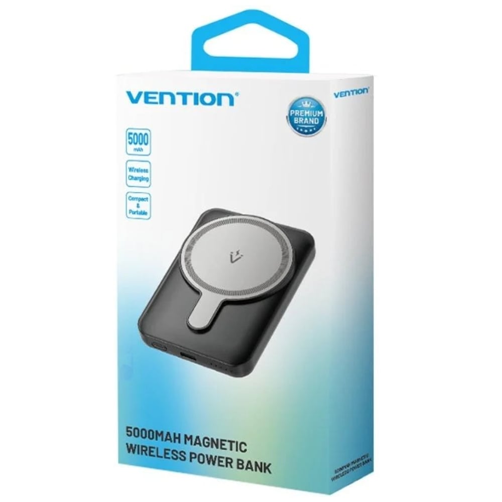 Powerbank magnético sem fios Vention 5000 mAh 20 W