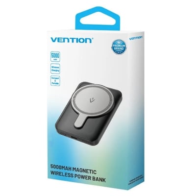 Powerbank magnético sem fios Vention 5000 mAh 20 W