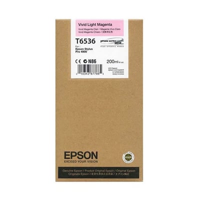 Cartucho de tinta Original Epson T6536 Magenta Claro