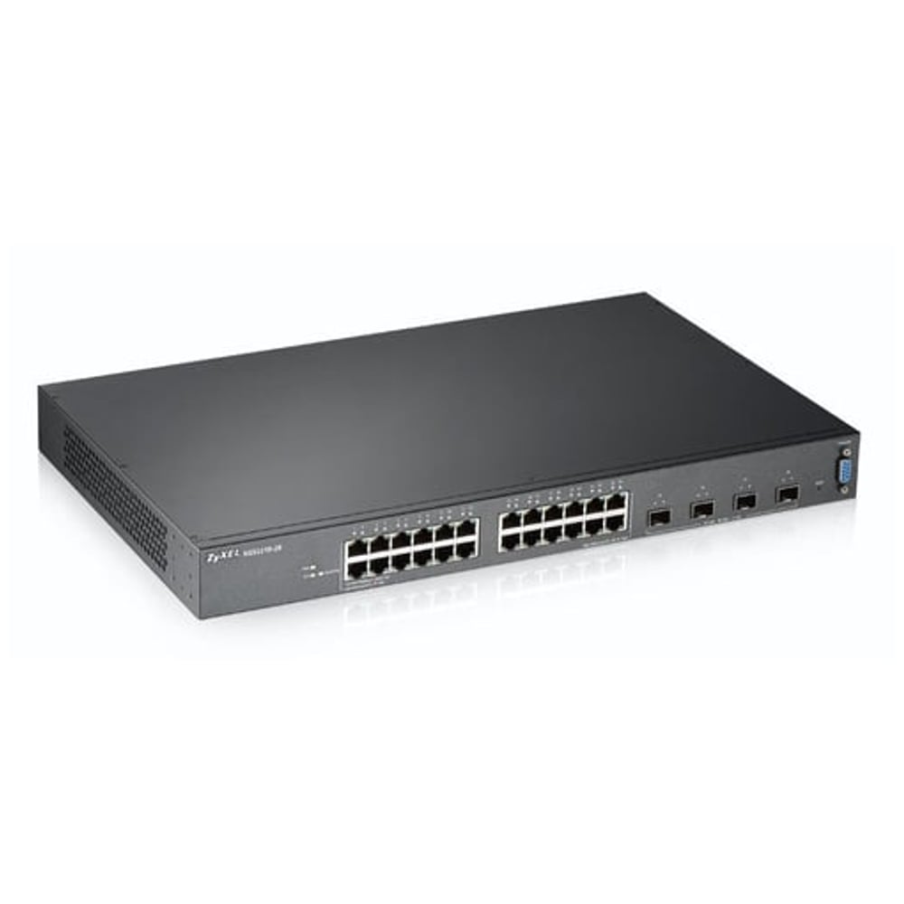 Switch Gerido Zyxel XGS2210-28 L2 Gigabit Ethernet 24 Portas 1U
