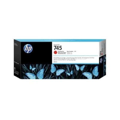 Cartucho de tinta Original HP 745 Alta Cap. Rojo