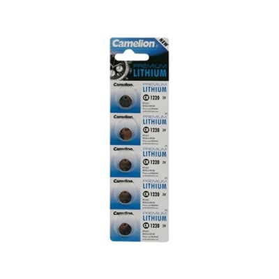 Pilha Lithium CR1220 3V 35mAh - Pack 5